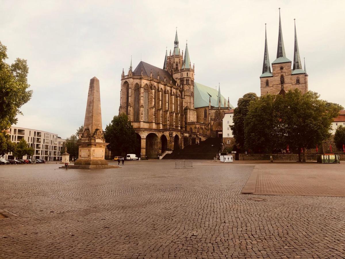 Ferienwohnungen Mey Haus Zum Rosenstock Erfurt Zewnętrze zdjęcie